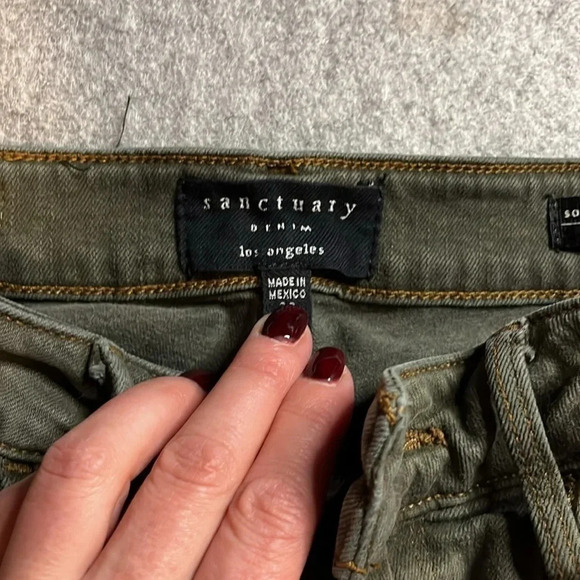 Sanctuary Social Ankle Skinny, Standard Rise, Size 28. Camo  Print. - Picture 8 of 9